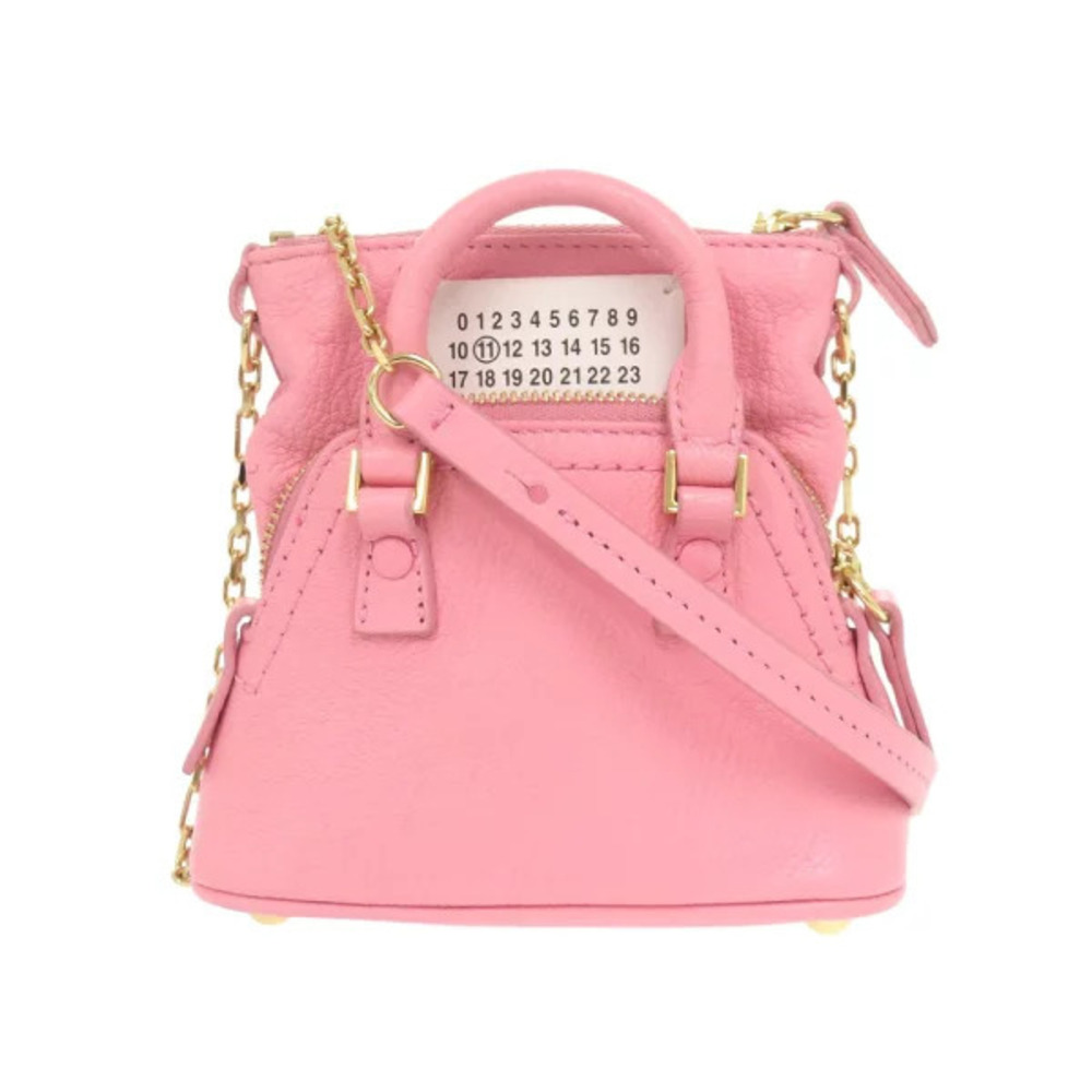 Maison Margiela Baby Leather Pink Shoulder Bag